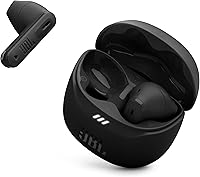 JBL Tune Flex 2 True Wireless Earbuds: Noise Cancelling, Spatial Sound, 48H Battery, IP54 Black