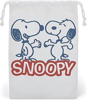 巾着袋 スヌーピー 小さめ 巾着ポーチ 収納ポーチ 軽量 化粧ポーチ 小物入れ ッグインポーチ おしゃれ 可愛い 雑貨収納 再利用可能 持ちやすい 通勤 通学 旅行用 男女兼用 プレゼント 25×20cm