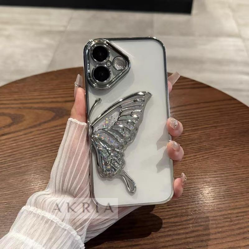 Image of Back Cover Compatible with iPhone 17 Case (6.3) Soft Touch Slim Liquid Silicone Full Protection Shock Proof Back Cover for iPhone 17 (BC Silver)
