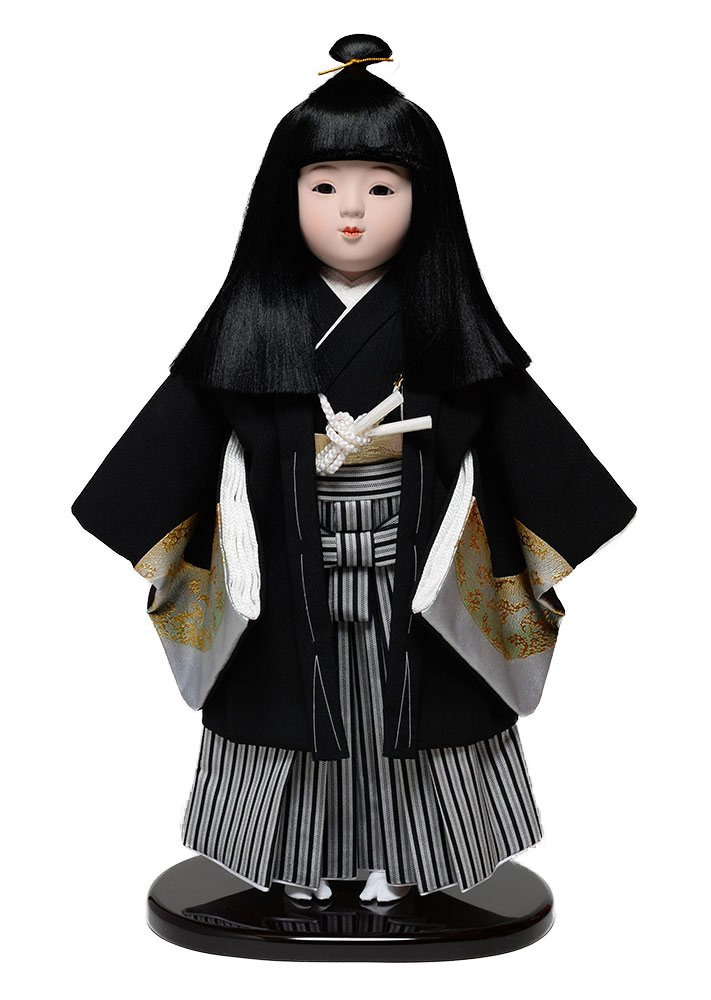 市松人形　　 Amazon.co.jp: 市松人形 12号市松人形：羽織袴姿：敏光作 : おもちゃ