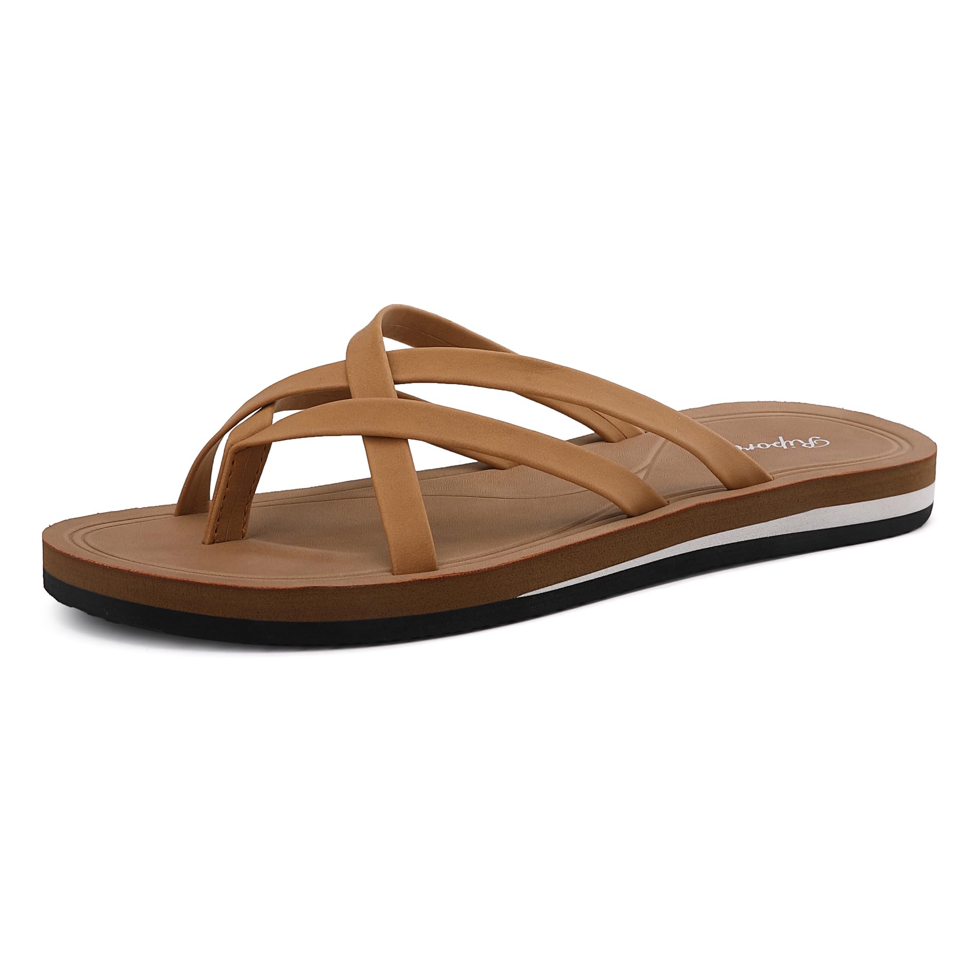 Ripord Damen Zehentrenner Flip Flops Sandalen Modischer Weicher Komfort Größe 36-41