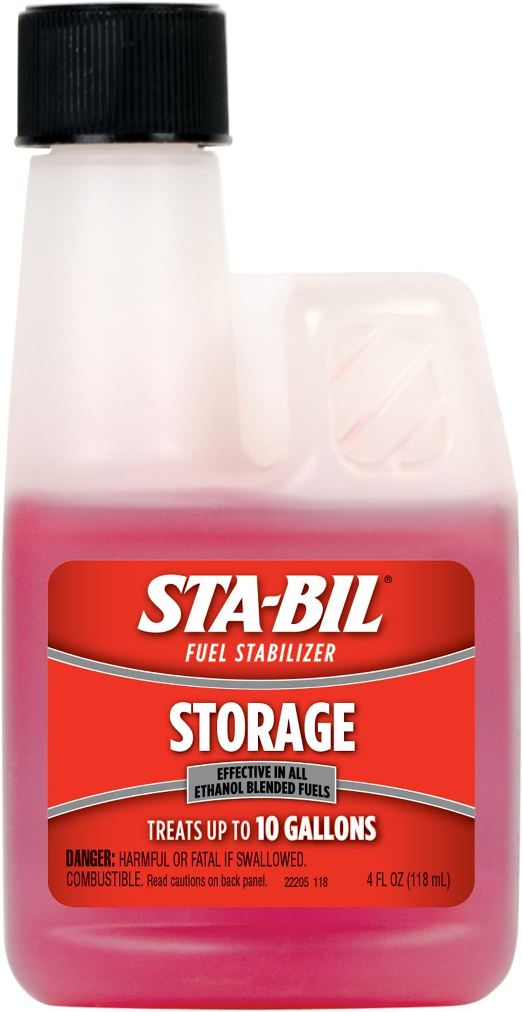 STA-BIL Storage Fuel Stabilizer | Keeps Fuel Fresh for 24 Months, Prevents Corrosion, Gasoline Treatment Additive that Protects System, Gas Stabilizer for Storage, 4 oz.