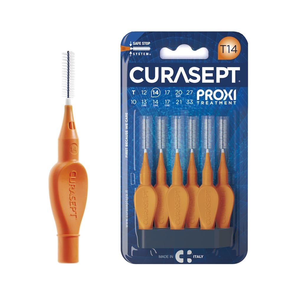 Curasept - Curasept Proxi T14 Scovolini per Pulizia Interdentale 6 Pezzi - 983753979