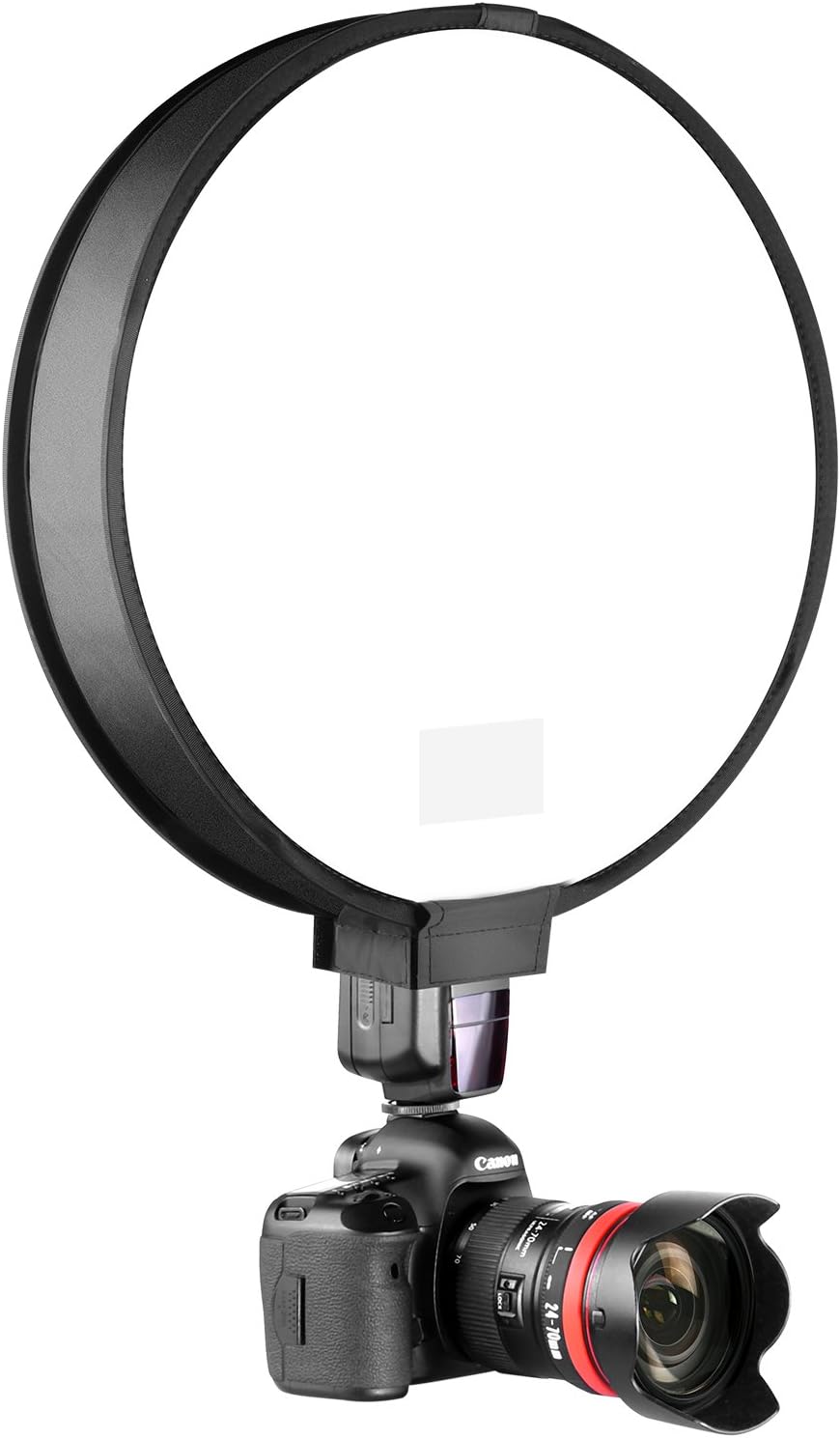 Neewer 16"/40cm Portable Mini Round Soft Box Studio Shooting Tent Diffuser SoftBox for Nikon Speedlight, Canon Speedlite, for Vivita Flash, Sunpack, Sigma, Sony, Pentax, Olympus, Yongnuo Flash