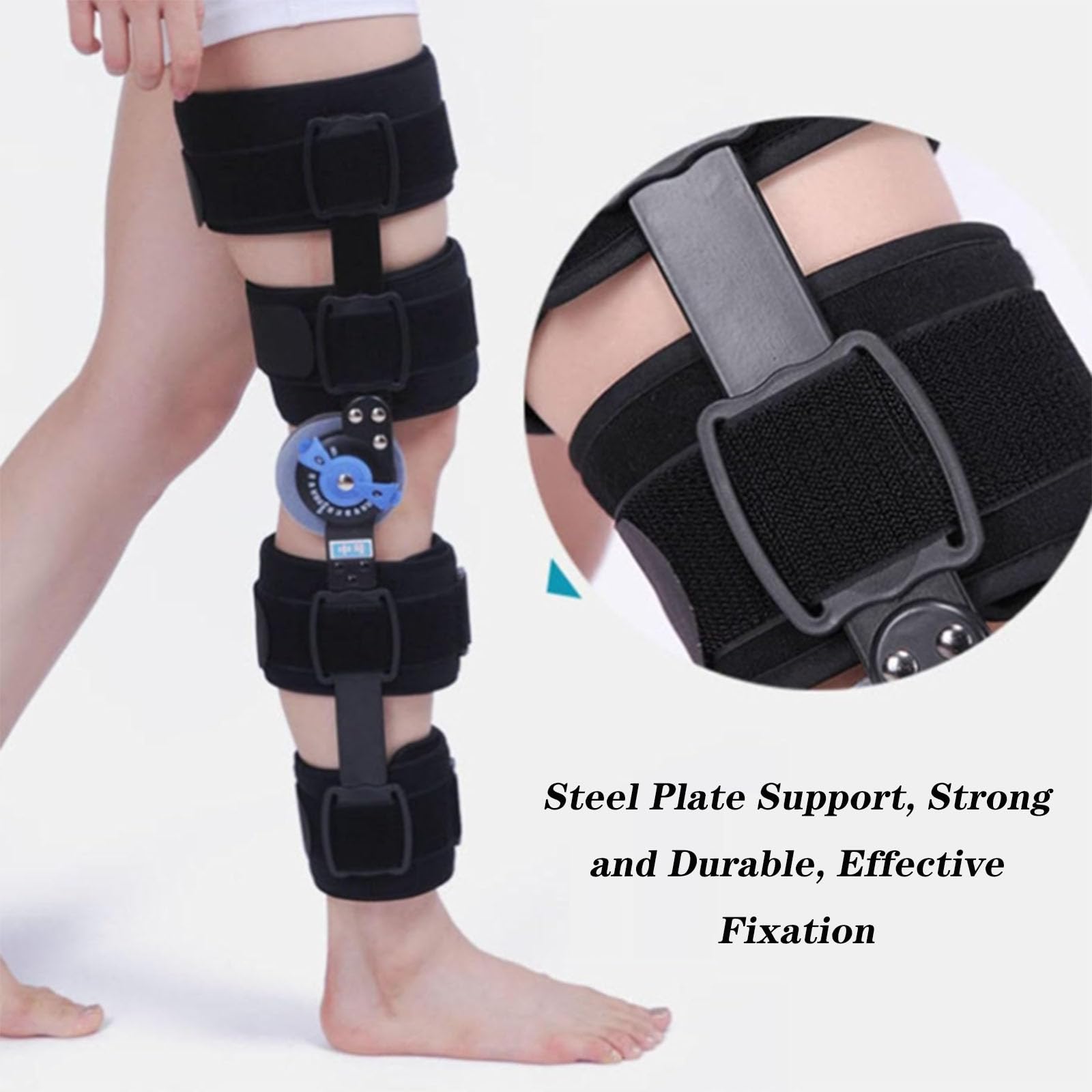 SFKLYU Ortezy Kolanowe Z Zawiasowym Wsparciem, Medial Unloader, Stabilizator Kolana, Stabilizator Stawu Kolanowego, Stabilizator Nogi, Ochrona Kolana Po Operacji, Stabilizator Kolana