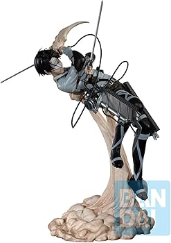 進撃の巨人　地鳴らし　一番くじ　ハンジ　リヴァイ 一番くじ 進撃の巨人〜地鳴らし〜 B賞 リヴァイ フィギュア Amazon |