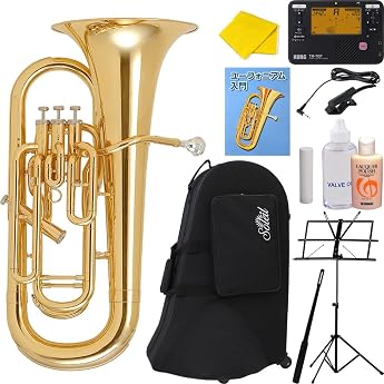 Soleil Euphonium SEU/GD Gold Sakura Instrument Original Beginner Set