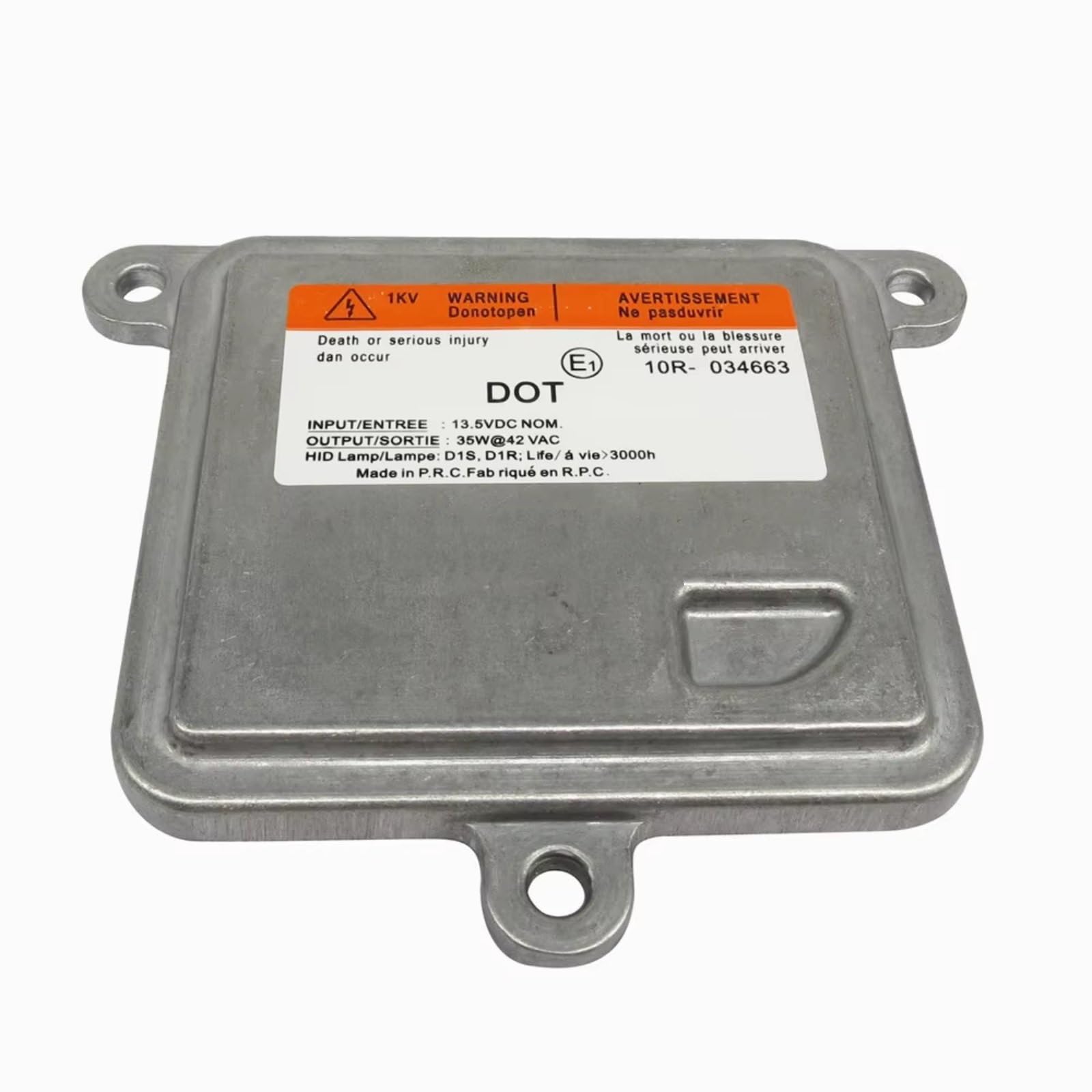 HID Vorschaltgeräte Kompatibel Mit Ford Für Focus Mk3 2011–2012 10R-034663 Xenon-Vorschaltgerät Steuergerät Für Versteckte Scheinwerfer Modul D1S D3S