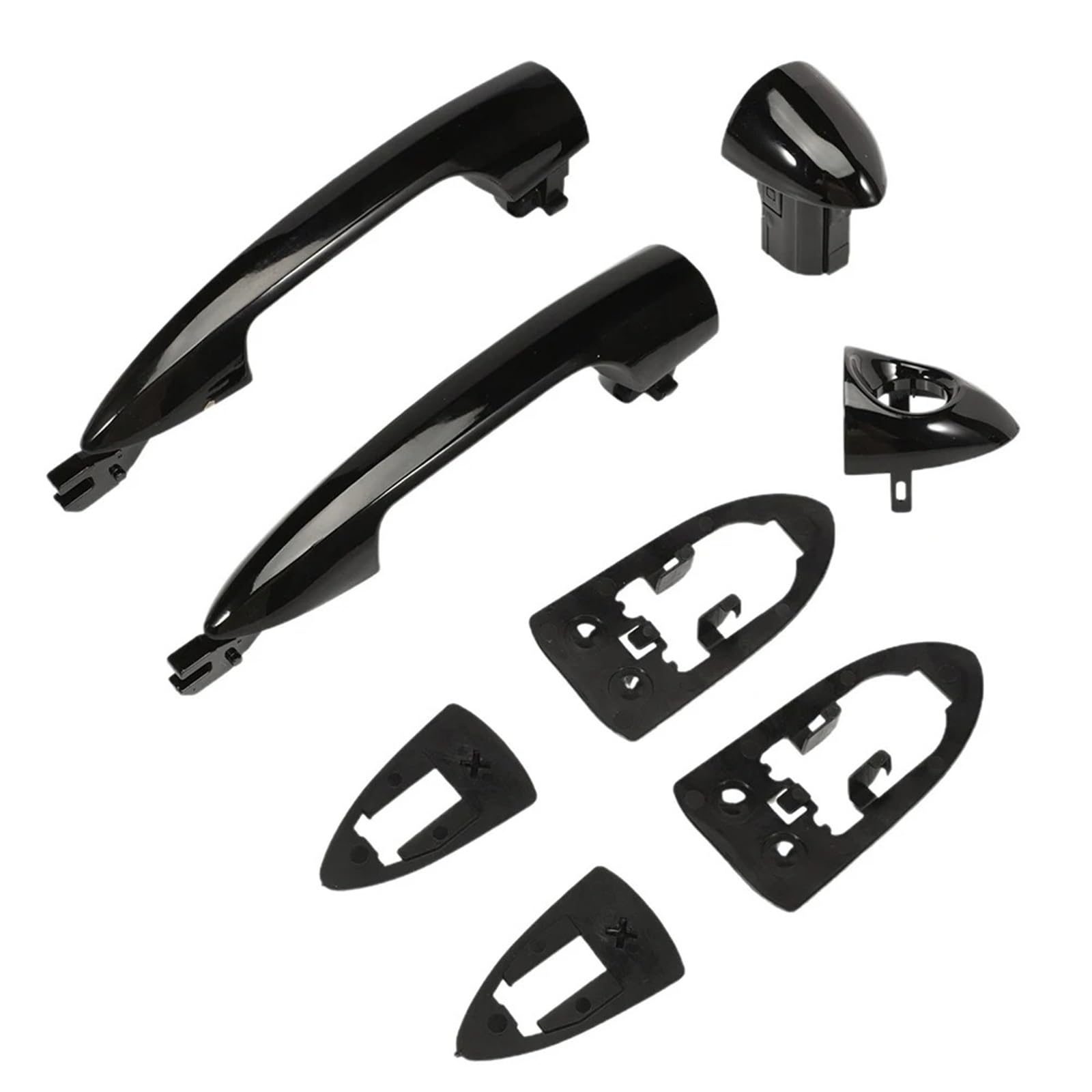 DUDUYANG Car Outside Door Handle for Alfa for Romeo for Giulietta for Mito for Lancia Y 2012+ Car Front Outer Door Handle Replace Auto External Accessories 156145295 2156145296