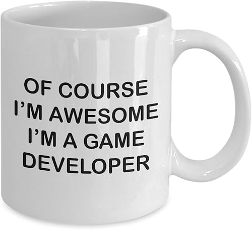 Miniatura 2 de Regalos para diseñador de videojuegos  de Curso Im Awesome  taza de café taza de té divertida bonita etiqueta de reconocimiento recompensa idea de