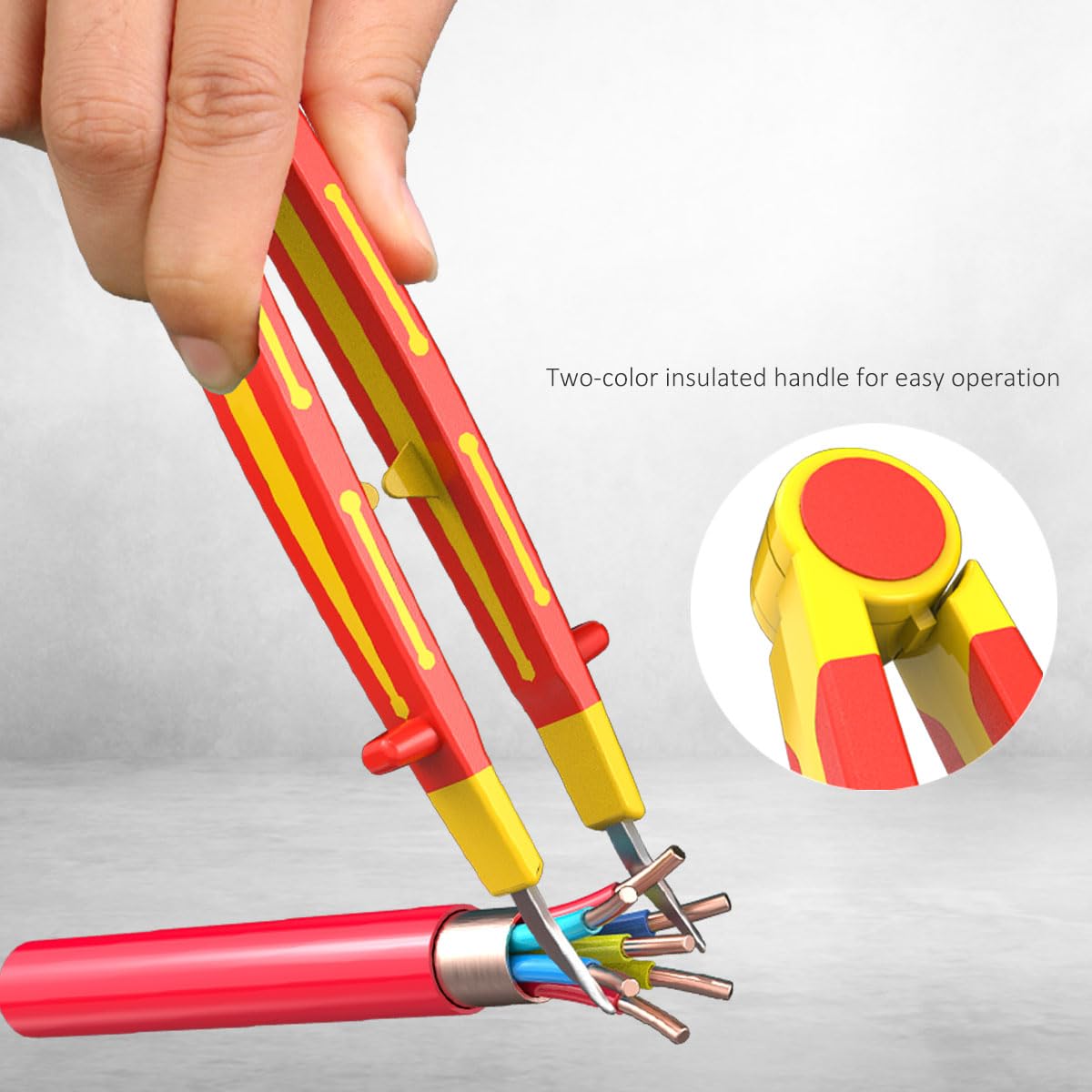 LAOA VDE Pinzette di precisione isolate da 1000 V per elettricisti, in acciaio inox, antiscivolo, 4 stili di punta (larga/micro/fine/curva) per lavori elettrici, saldature, riparazioni elettroniche