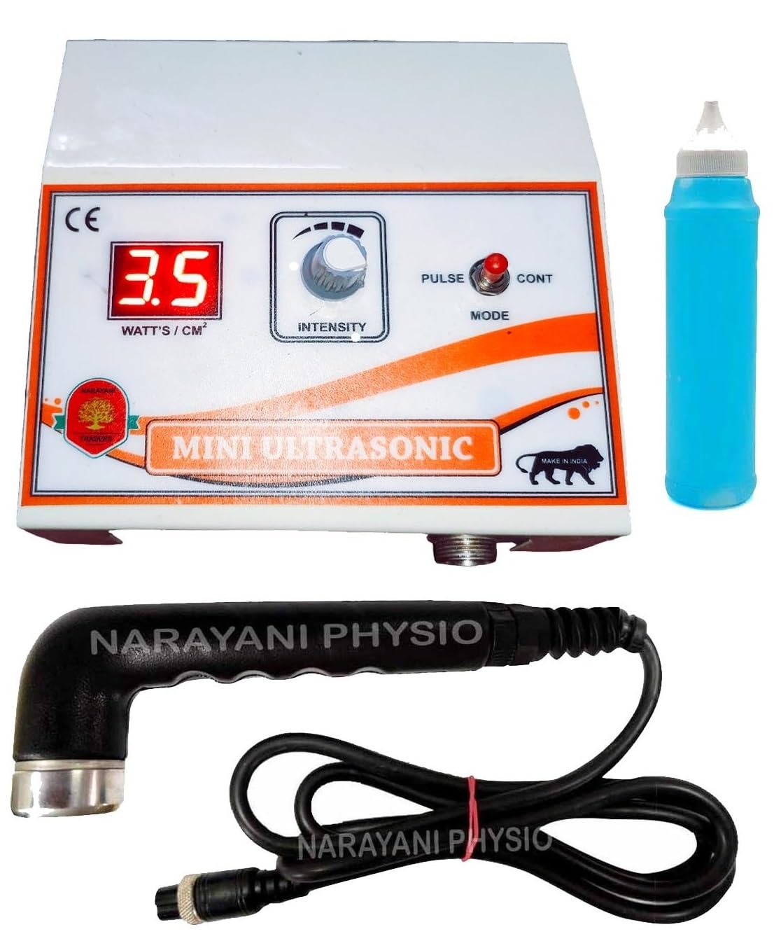 Ultrasound Therapy Machine | Portable Ultrasound Massager | 1MHz Frequency | Vibration Therapy | Neuromuscular & Muscular Skeletal Diseases