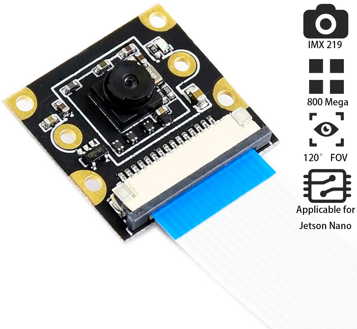 その他 K isama Amazon.com : waveshare 8MP IMX219-120 Camera Compatible with