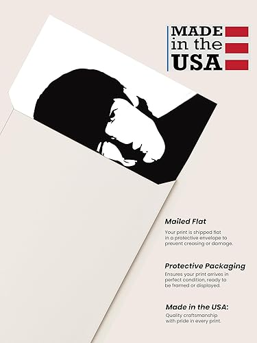 Miniatura 7 de AMERICAN LUXURY GIFTS George Harrison Song Lyric Wall Art Print – 10x8 Modern Decor Print For Living Room, Office, Studio, or Cave Décor, And