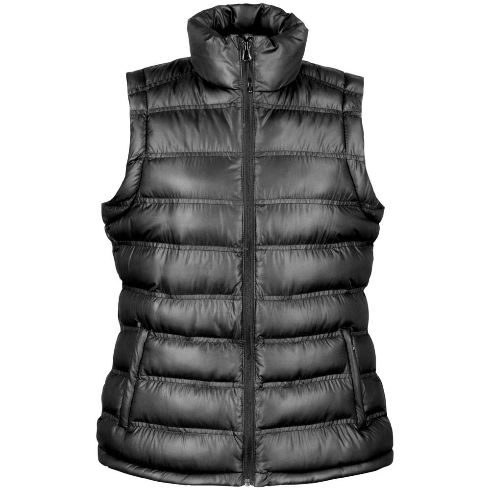 Result Urban Lady Ice Bird Padded Gilet Colour=Black Size=M