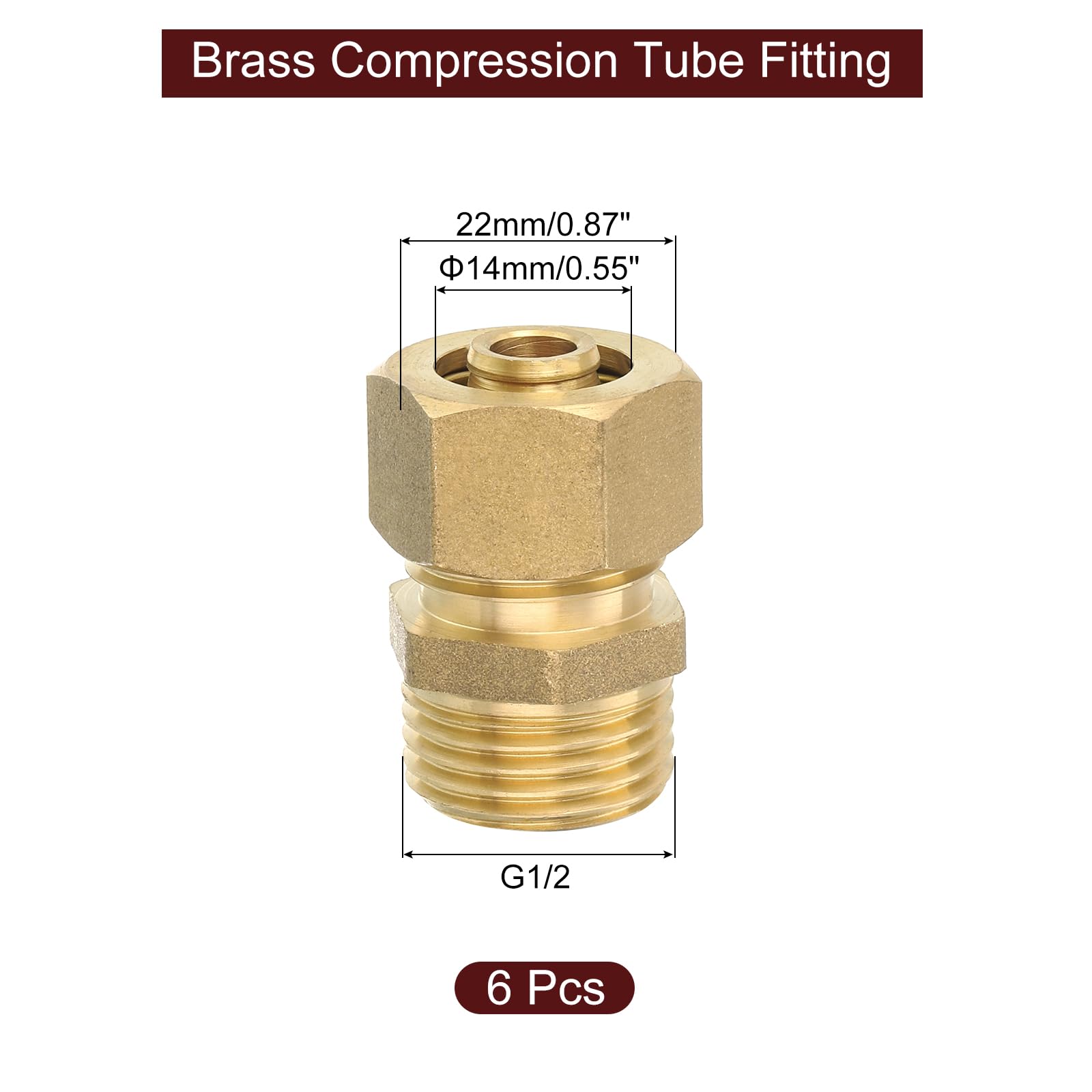 QUARKZMAN Messingrohr 14 Mm Außen-ø, 1 Mm Wandstärke, 100 Mm Länge – Nahtlos, Für DIY Und Industrie