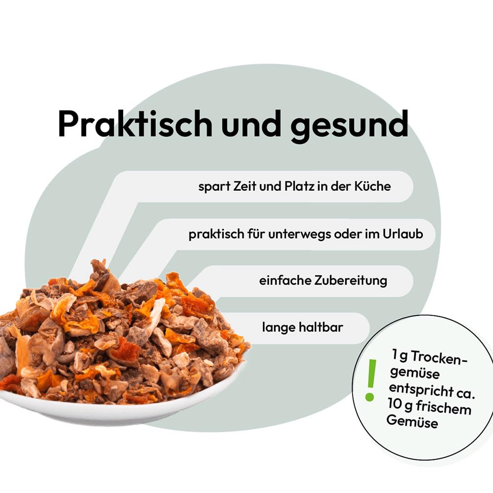 Trockengemüse Für Hunde Fresco Süßkartoffel Flocken | 500 G |  Ergänzungsfuttermittel Für Hunde | Zur Unterstützung Des Immunsystems,  Blutzuckerspiegels Und Der Verdauung | Mit Kalium, B-Vitaminen Und Kalzium  Kaffeeholz Für Hunde, image size:1000x1000