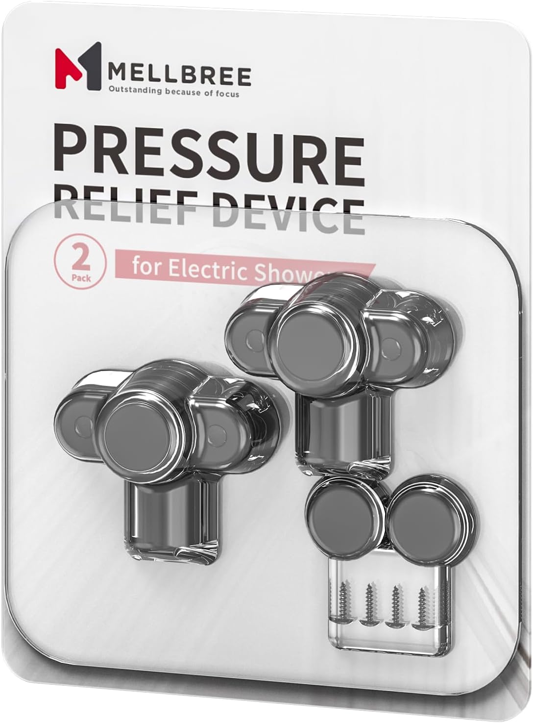Pressure Relief Valve Compatible with Triton T80 Shower, Mellbree Upgrade Pressure Relief Device Prd with Disc Seals Cover Valve Shower Spares Parts Compatible with Triton Electric Showers