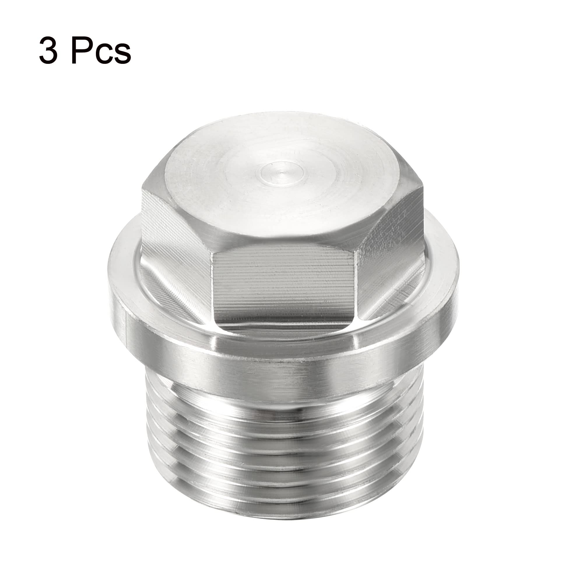 PATIKIL G1/4 Mannelijke stekker, 1 Pack Waterdicht Stofdicht 304 PATIKIL G1/4 Mannelijke stekker, 1 Pack Waterdicht Stofdicht 304