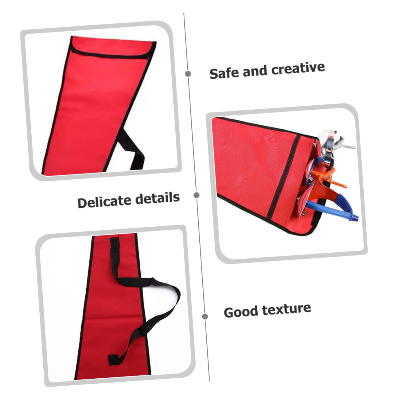 UPKOCH Oxford Cloth Fencing Sword Bag Double Swords Multi-function Storage Pouch