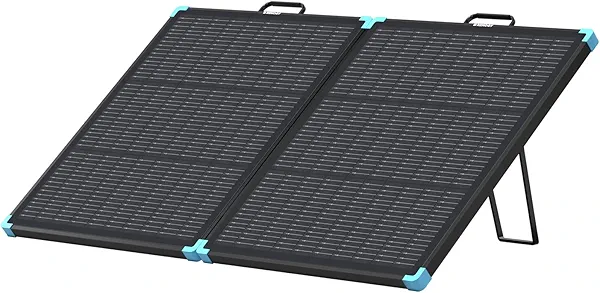 Renogy 100 Watt Solar Panel Suitcase, N-Type 100W Portable Foldable Solar Panels, 25% High Efficiency with 19% Lighter, Fast Setup with Kickstands, IP67 Waterproof for RV, Camping, Off-Grid, Blackouts