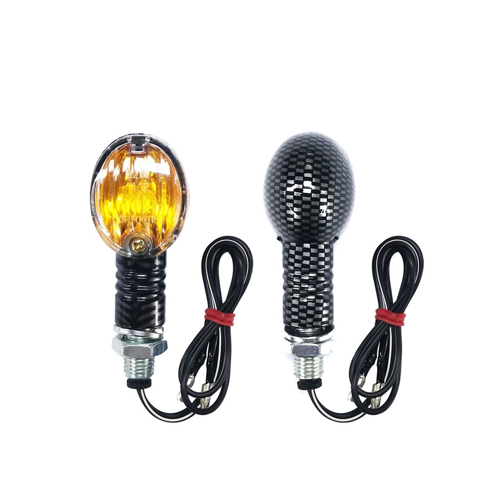 Indicateurs De Virage De Moto Indicateur De Moto De 10 Mm Signal De Virage Halogon Bulbe Étanche 12 V Indicateurs De Virage De Touche Motorcycles De La Lampe Accessoires