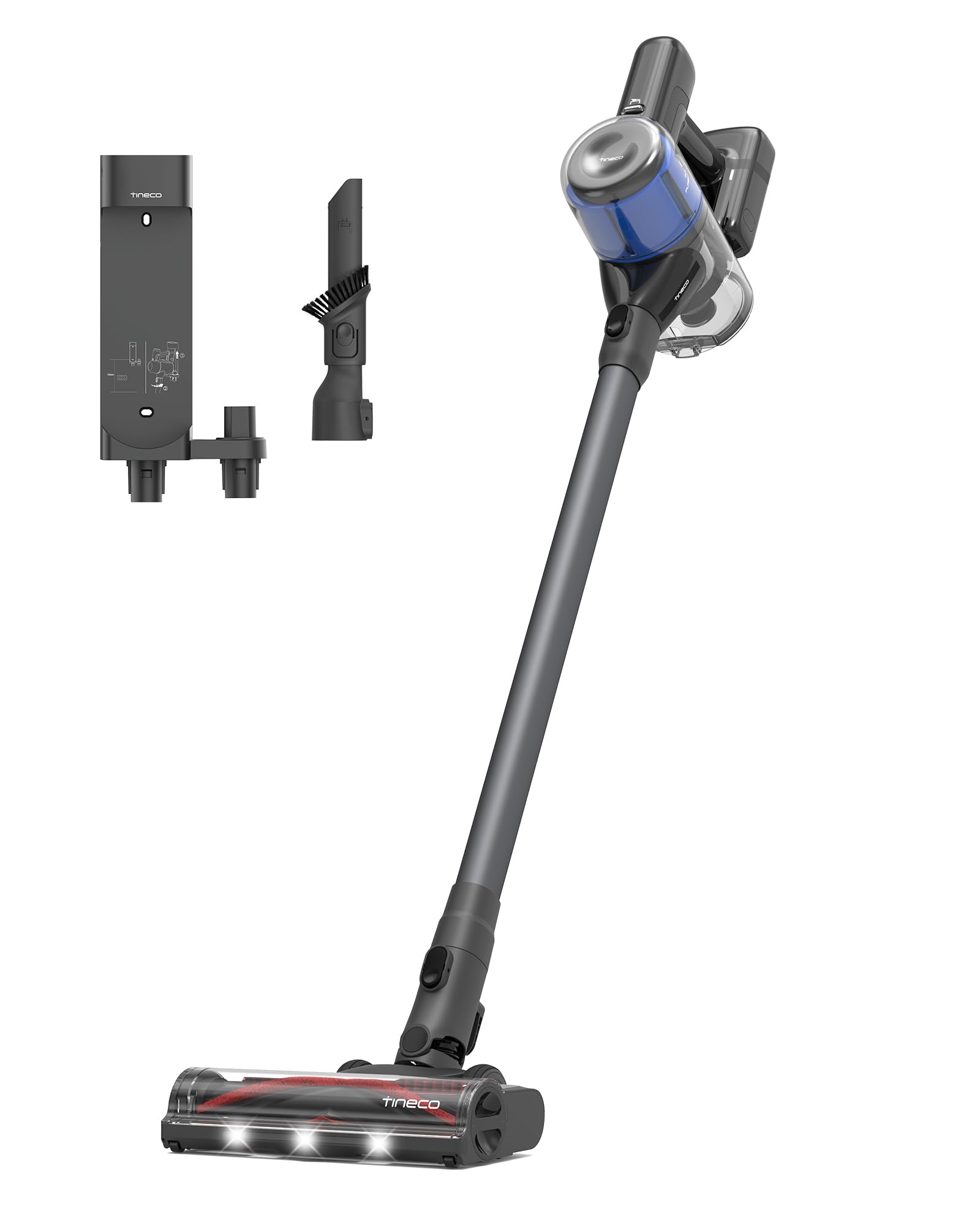 Tineco Pure ONE S30 Cordless Vacuum Cleaner, 150AW Powerful Suction, Zero Tangle Brush, Up to 65min Runtime, Stick Vacuum Cleaner for Pet Hair, Carpet & Hard Floor
