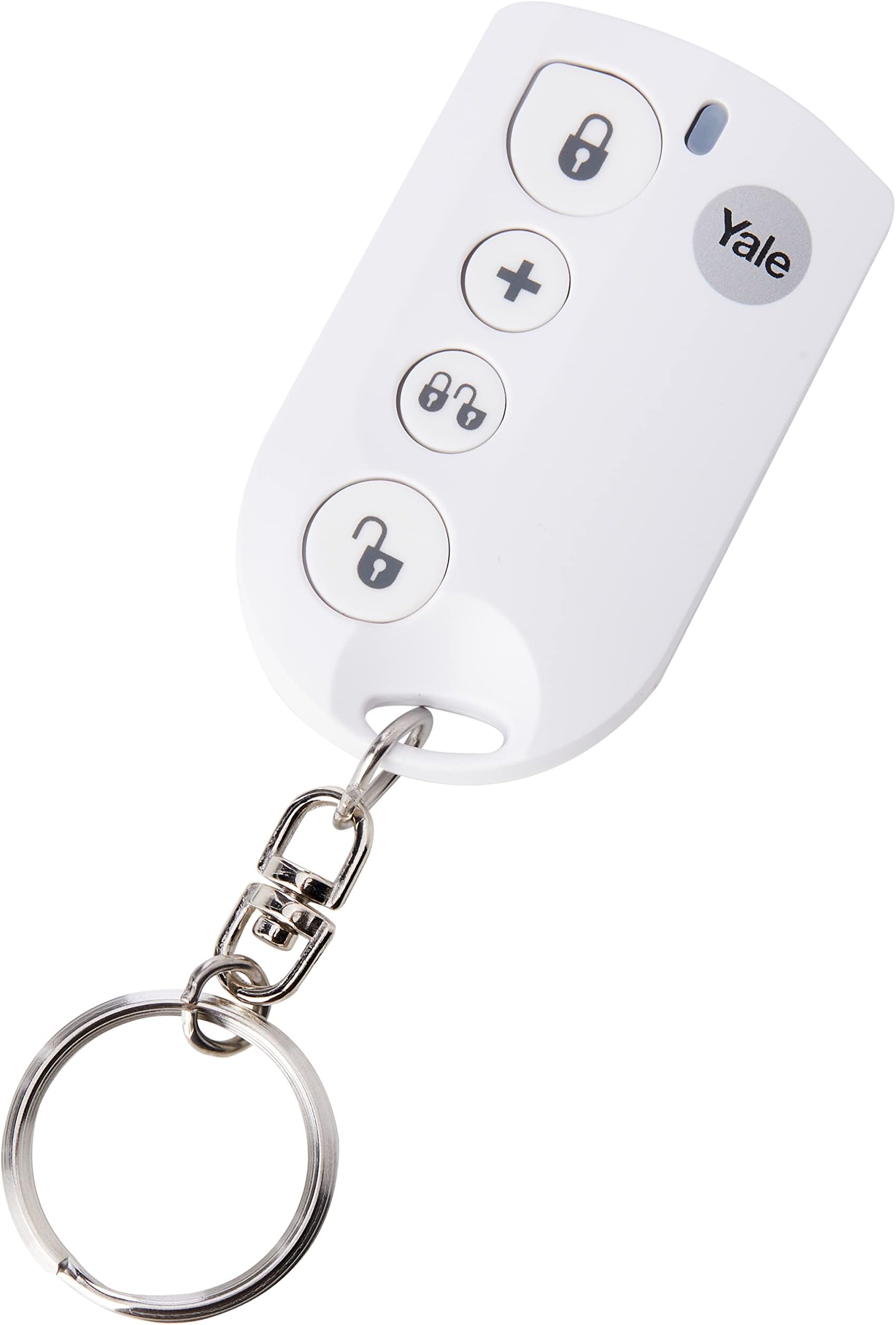 Yale EF-KF Easy Fit Alarm Remote Keyfob, White, Accessory for SR & EF Alarms