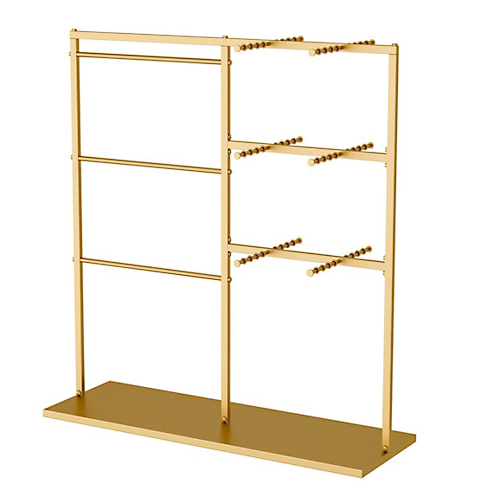 JYBNBBE Hanging Underwear Organizer - Closet Storage Rack for Bras, Briefs, Socks, and Hats with Non-Slip Hooks,A-150x40x130cm
