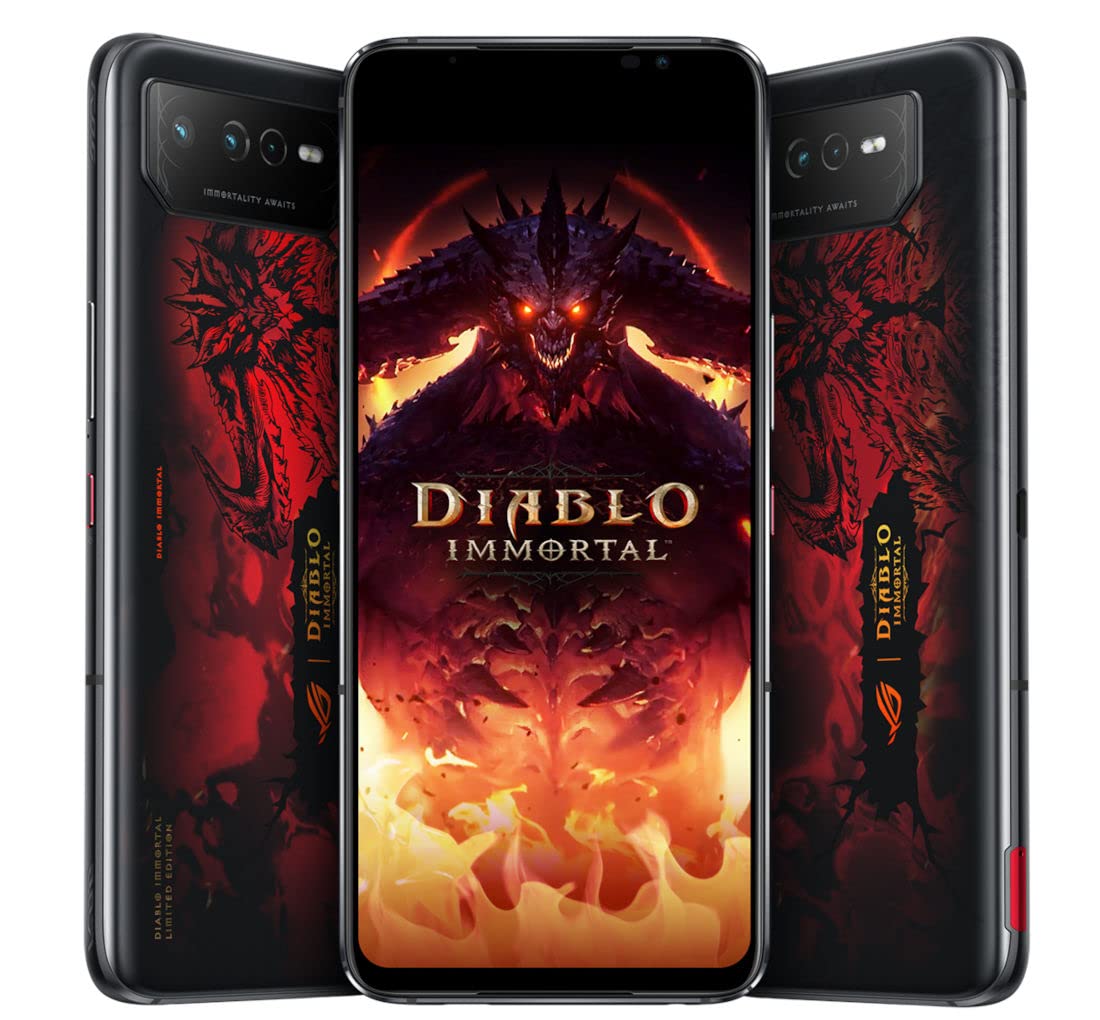 スマートフォン本体 ASUS ROGPhone 6 diablo 16/512gb global ASUS ROG Phone 6 Dual SIM 16GB Ram 512GB Diablo Immortal