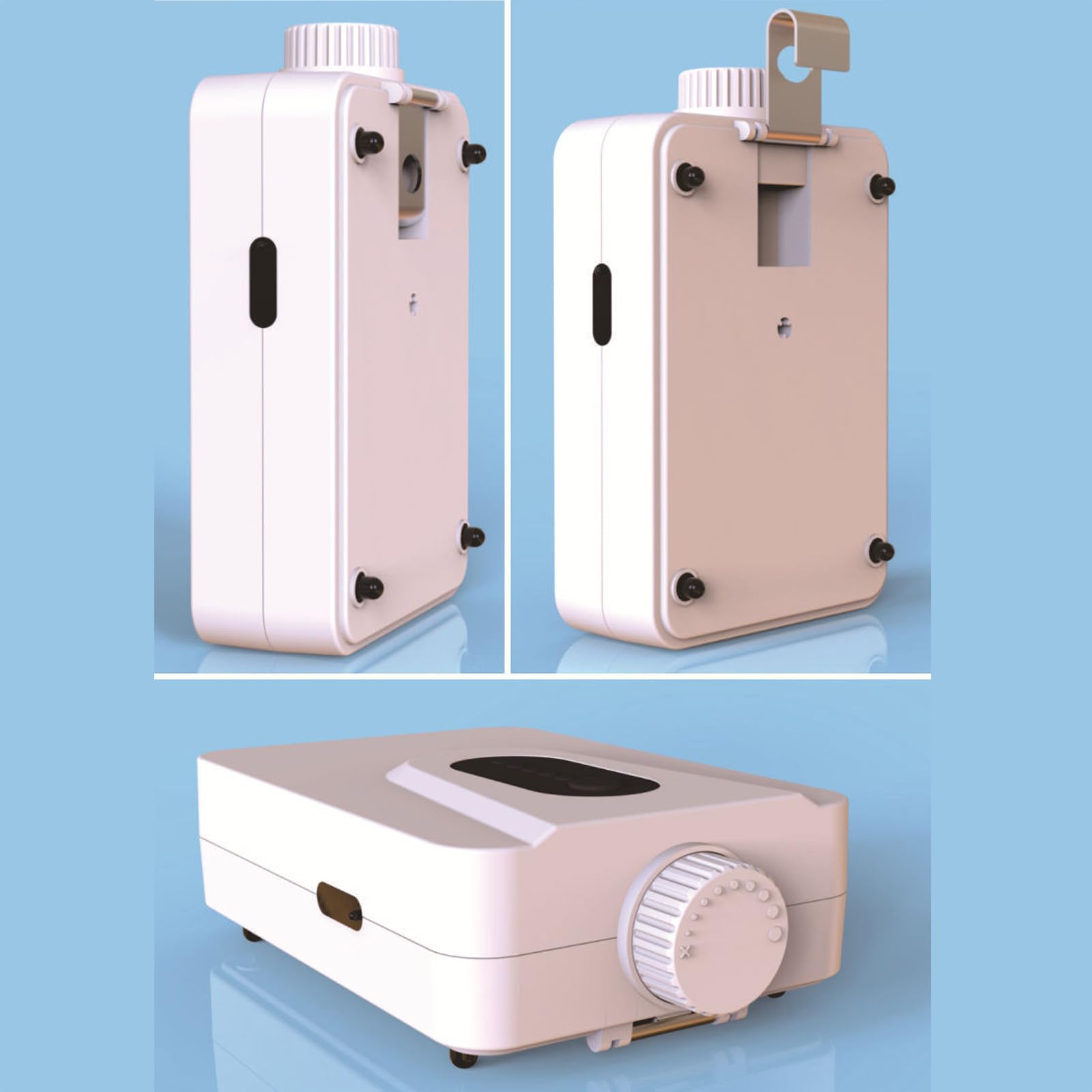 Aérateur solaire pour réservoirs comprenant 4 compresseurs d'air et une batterie de 6000 mAh fournissant de l'O2 24 fois par jour, quatre mille petits réservoirs sauvages, facile à organiser