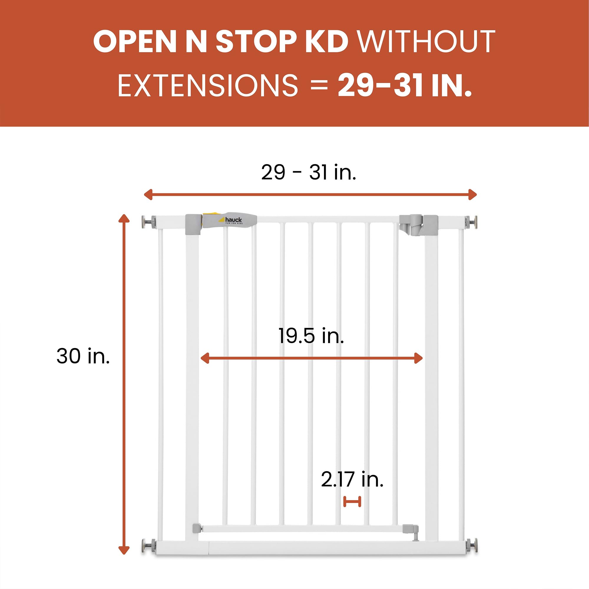Save’n’go Amazon.com: hauck Open N Stop Baby Safety Gate for 29 to 31
