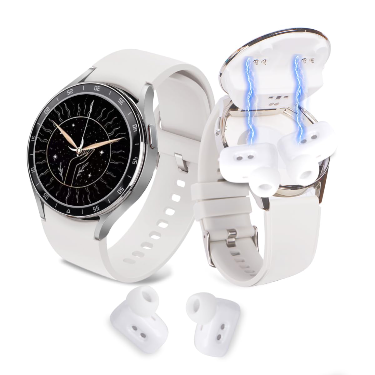 Amazon.com: Smart Watch with Earbuds,2 in 1 Smartwatch with  display picture 1