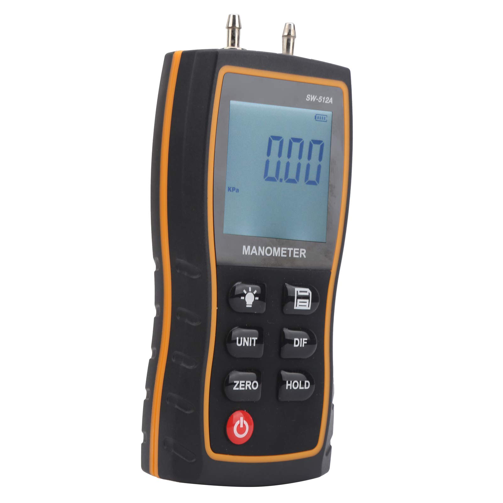 SW 512A Monitor HVAC de Manómetro Diferencial Digital de Mano de Alta Precisión para Sala Limpia de Ventilación