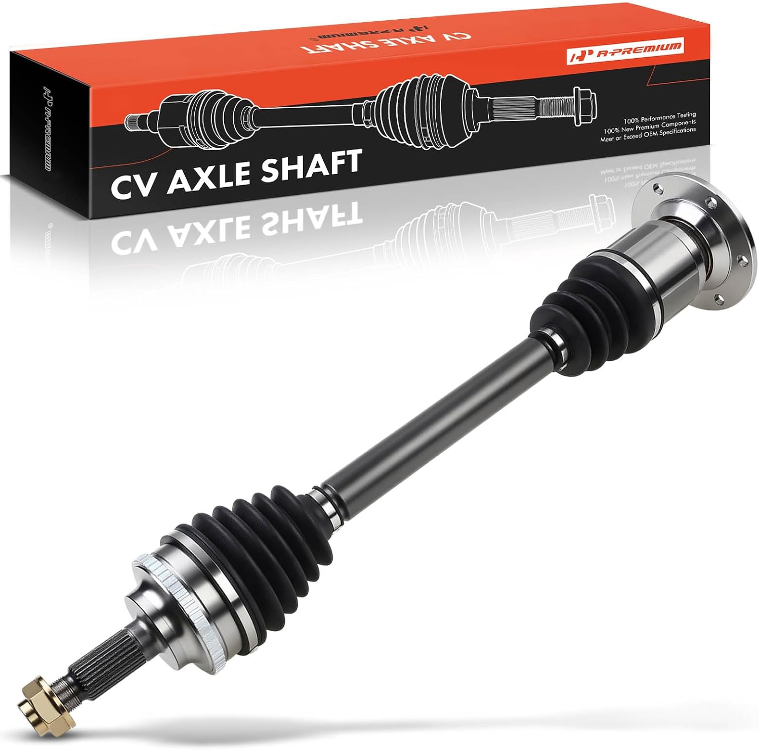 A-Premium CV Axle Shaft Assembly Compatible with Honda S2000 2000-2009, L4 2.0L 2.2L, Rear Left Driver Side, Replace# 42311S2A951