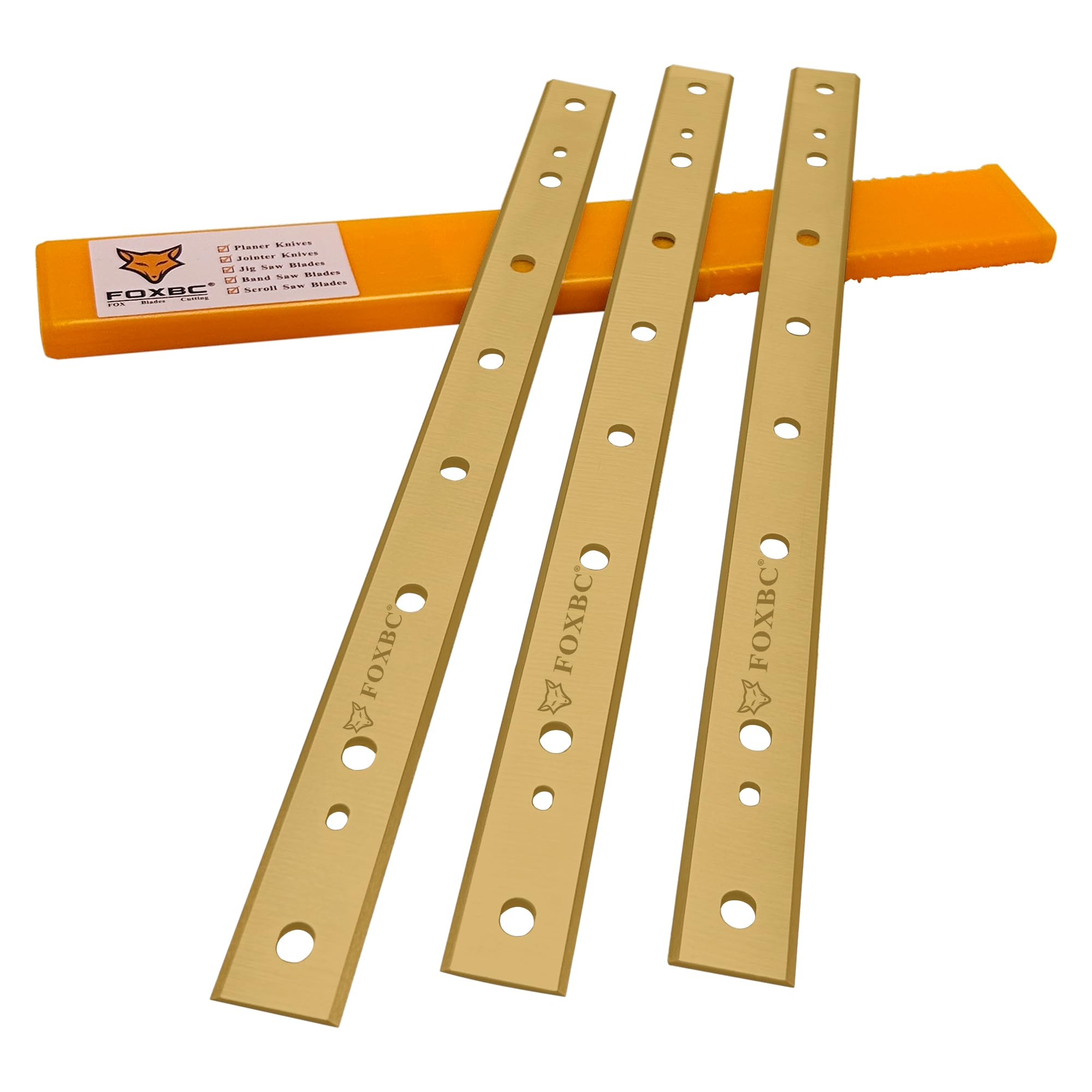 FOXBC Titanium Planer Blades - DeWalt DW734 Replacement -5
