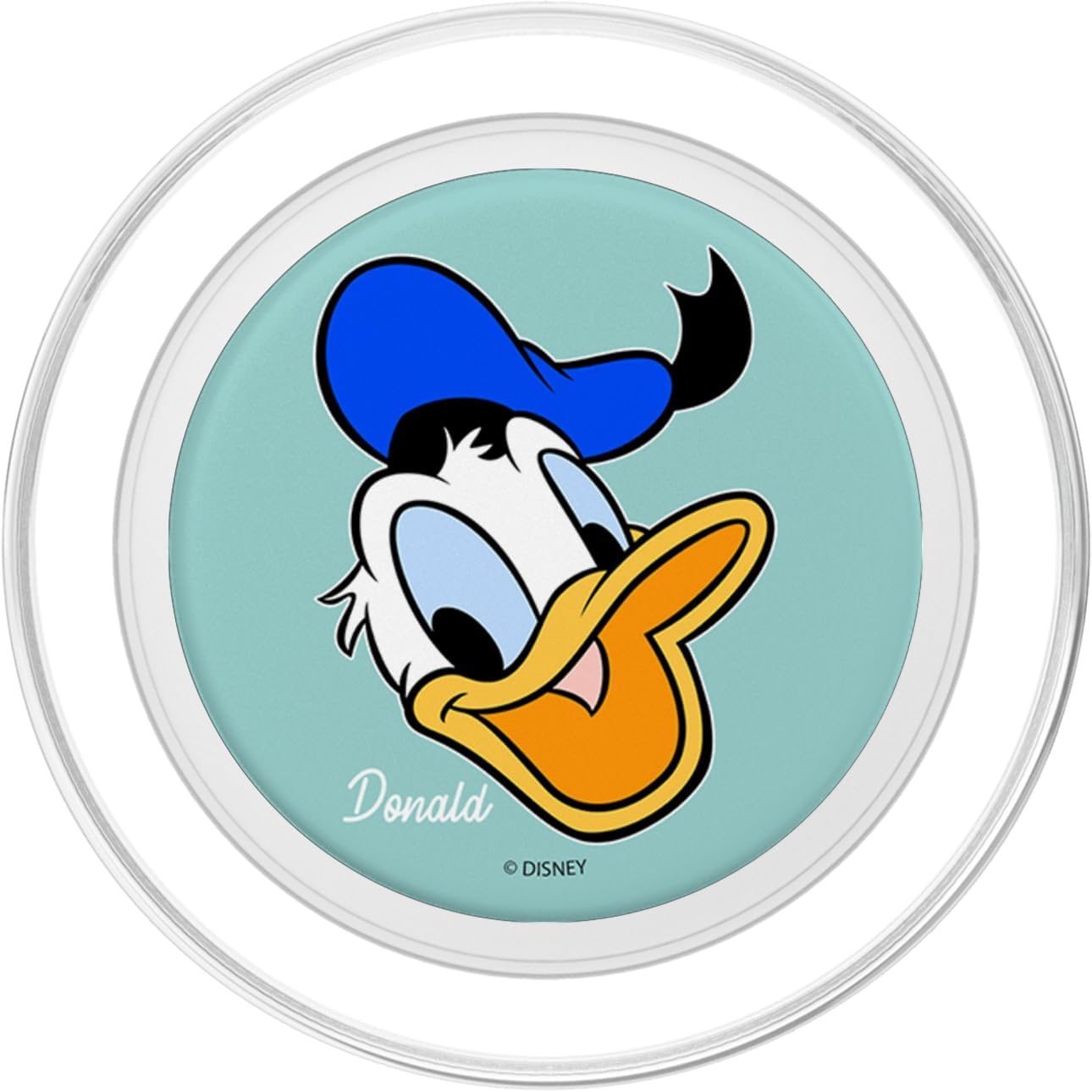 Disney Mickey And Friends Donald Duck Big Face PopSockets MagSafe PopGrip for iPhone