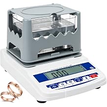 Precious Metal Tester Machine, Digital Solid Density Meter for Gold Silver Platinum, Professional Karat Purity Analyzer for Jewelry Store BanksSolid Only,620g