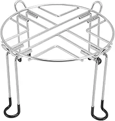 Aramox 6 Polegadas de Altura 304 Filtro de água Em Aço Inoxidável Posto de água, Diâmetro de 9 Polegadas, de Viagem Com Pés Anti -deslizamentos, Suporte Estável para Filtro de água de