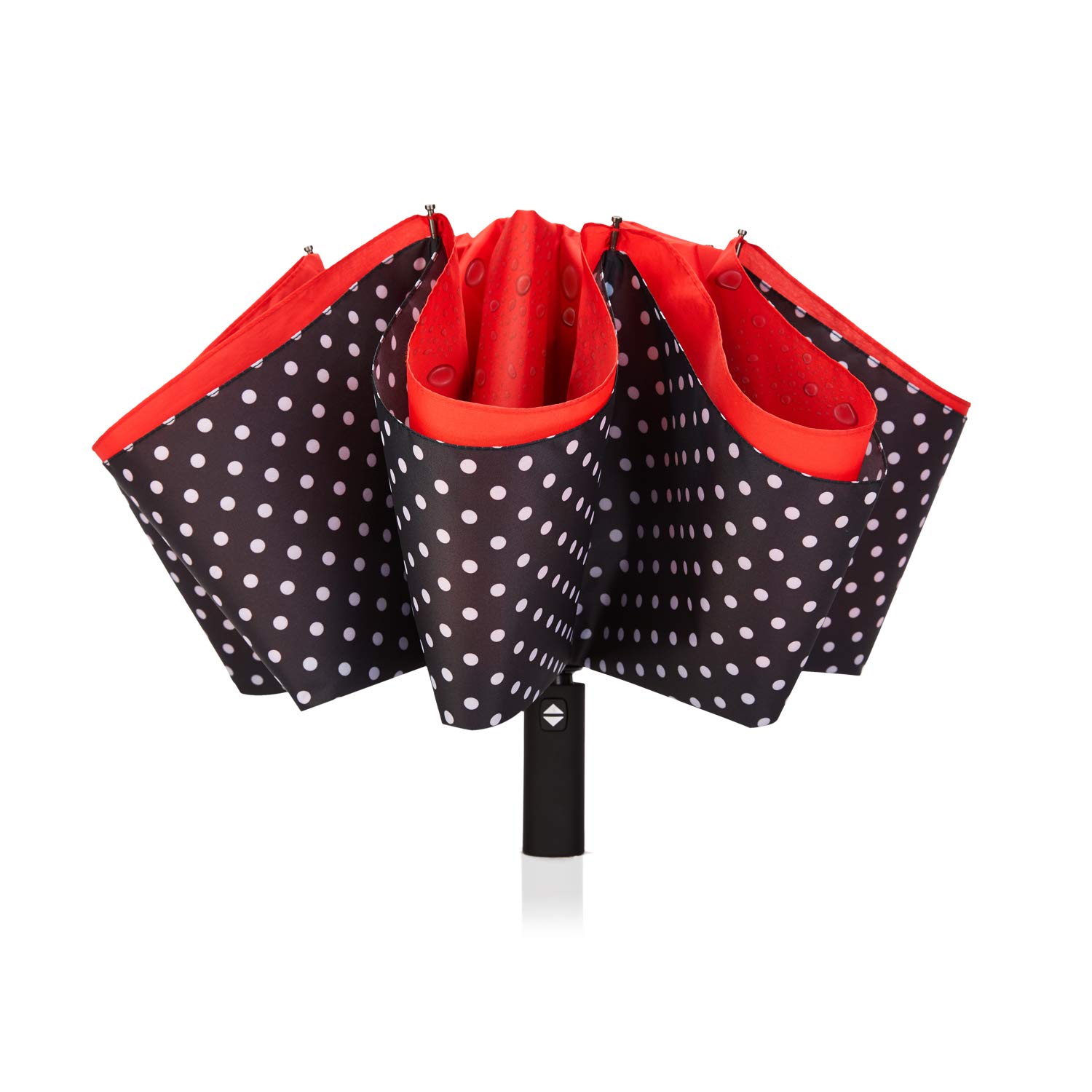 Ombrello da Golf, Unisex - Adulto, Red DOT