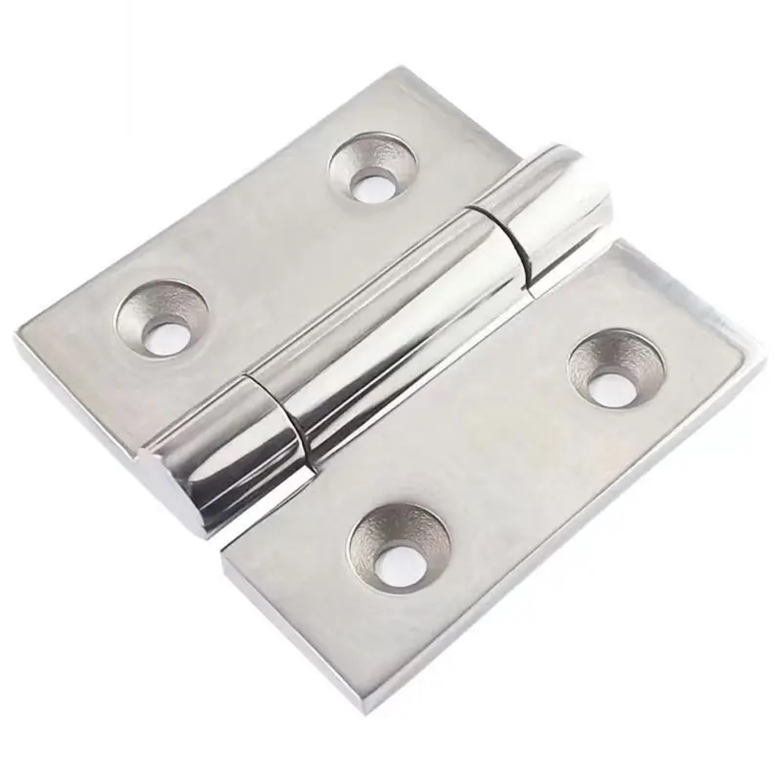 Charnière de porte d'armoire inox 65x65 mm anti-rouille pour une ouverture fluide