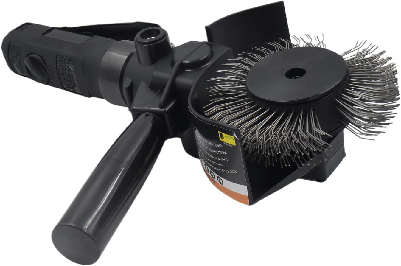 Pneumatic Rotary Removal Tool For Remove Rust Paint Metal Roof Color Plate Metal Steel Plate Steel Pipe With Wire Wheels Air Removal Tool Kit