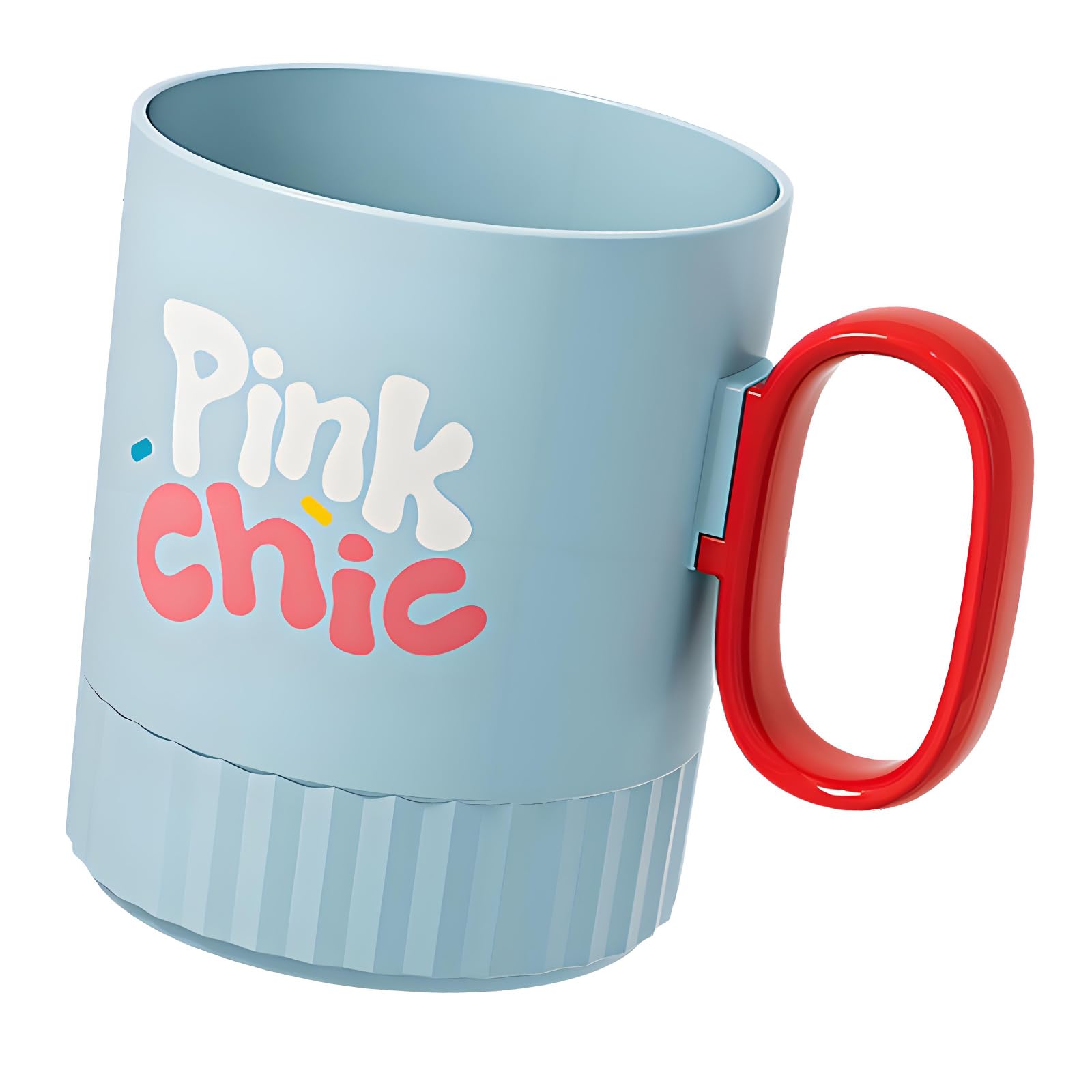 HZBB Mouthwash Cup Mouth Rinse Cup Thickened PP 10cm Tall Safe or for Home and Travel Use Colorful Toothbrush