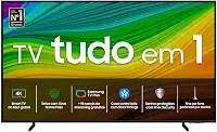 Samsung Smart TV 55" QLED 4K 55Q60D - Tecnologia de Pontos Quânticos, Design AirSlim