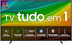 Samsung Smart TV 55" QLED 4K 55Q60D - Tecnologia de Pontos Quânticos, Design AirSlim