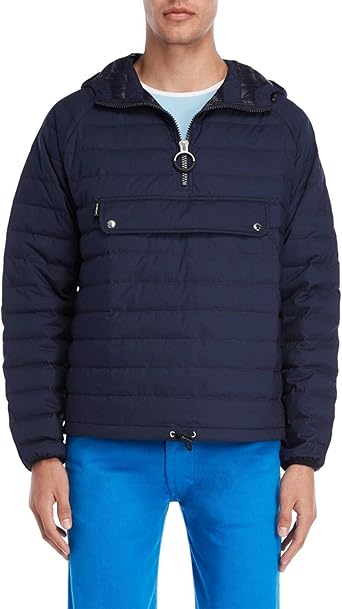 Fiorucci Quilted Hooded Cotton Jacket Made in Italy Size Large