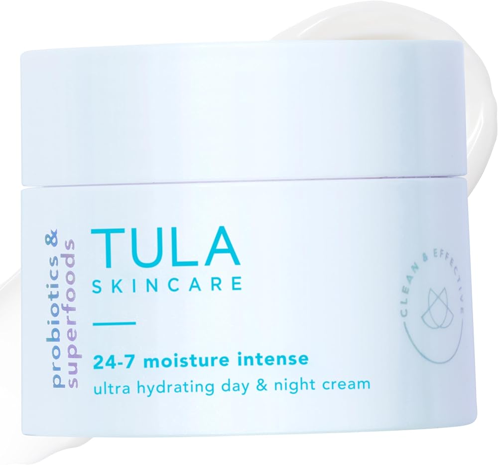 Skincare 24-7 Moisture Intense, Ultra Hydrating Face Cream for Very Dry Skin & Skin Barrier Repair with Prebiotic Extracts, Hyluronic Acid, & Nourishing Oils