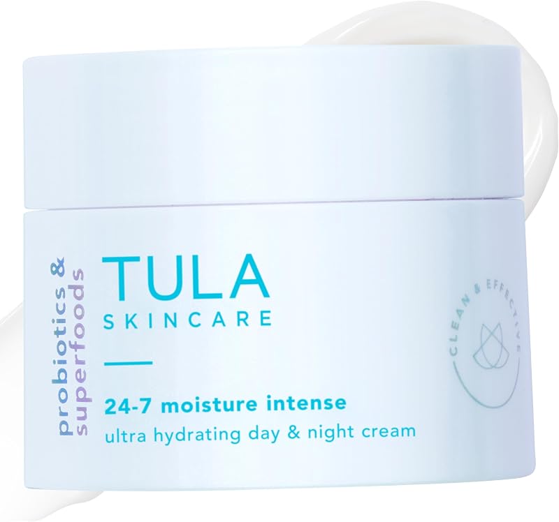 Skincare 24-7 Moisture Intense, Ultra Hydrating Face Cream for Very Dry Skin & Skin Barrier Repair with Prebiotic Extracts, Hyluronic Acid, & Nourishing Oils