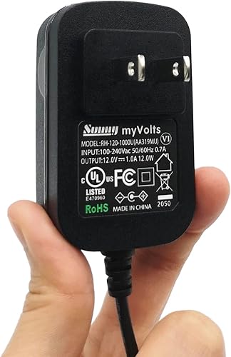 Miniatura 4 de MyVolts Adaptador de fuente de alimentación de 12 V compatible conreemplazo para extractor de leche Medela Sonata - Enchufe de EE. UU