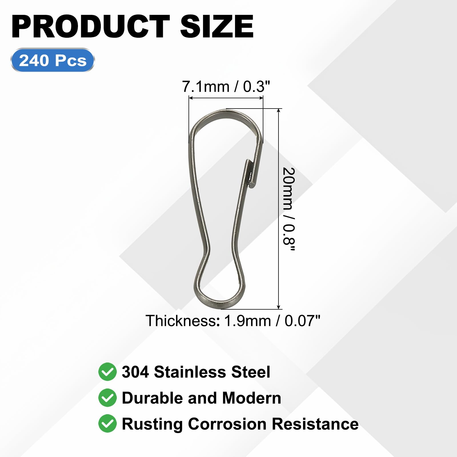 PATIKIL Lanyard Hooks - Image 2